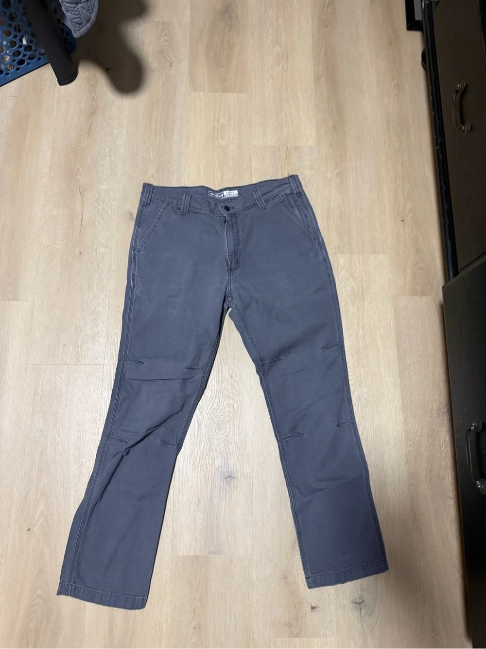 Carhartt Men's Slate Gray Cargo Work Pants